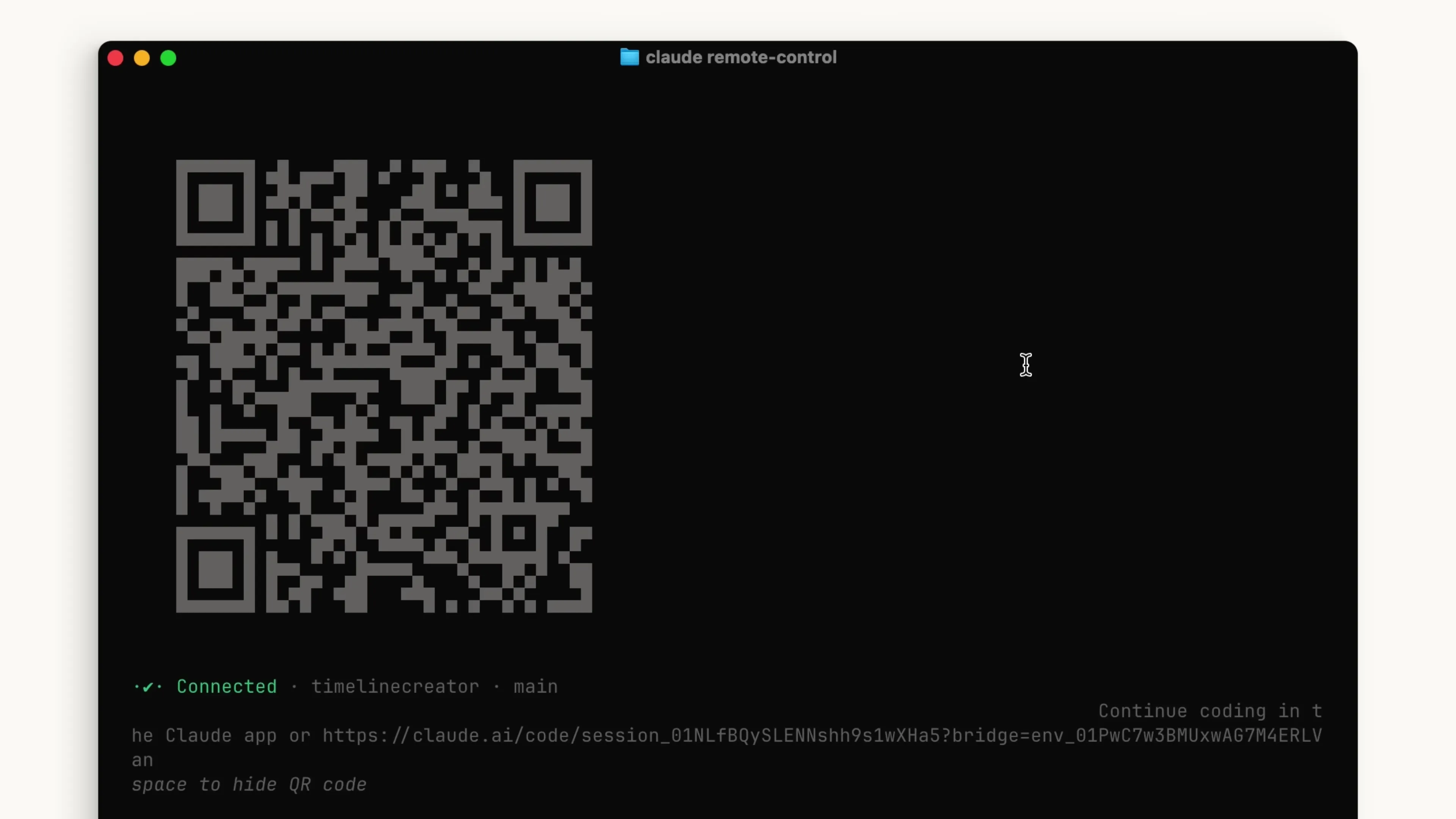 Using Claude Code Remote Control